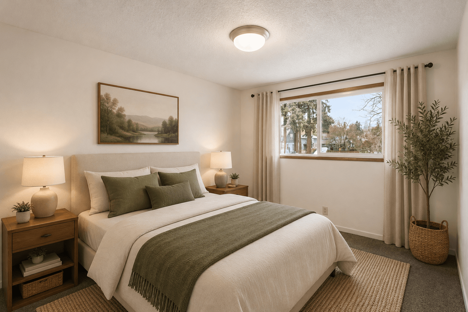 Spacious Bedrooms